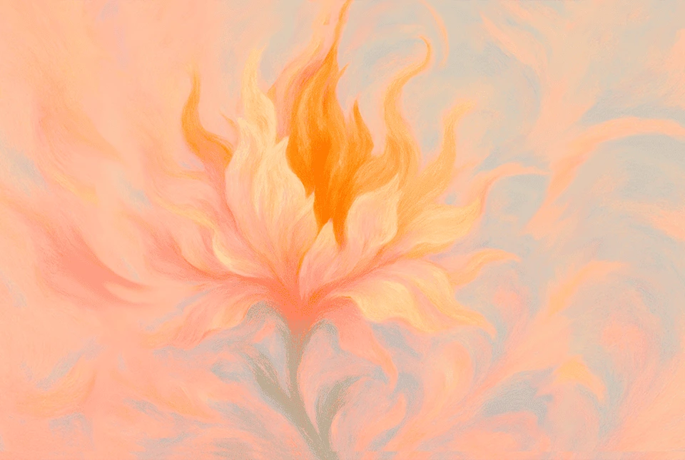 огненный цветок - техника набора мощной энергии